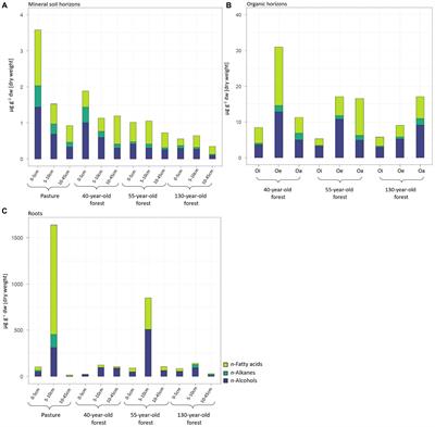 Source or decomposition of soil organic matter: what is more important with increasing forest age in a subalpine setting?